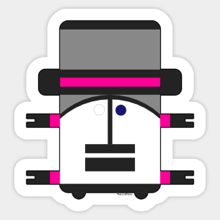 Spacebot Punk Sticker